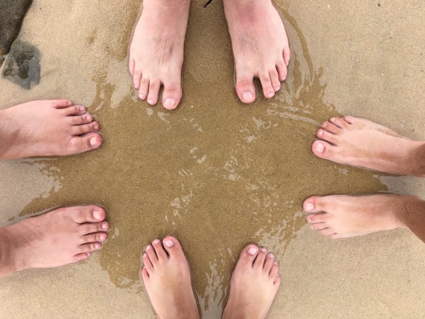 Family feet picture